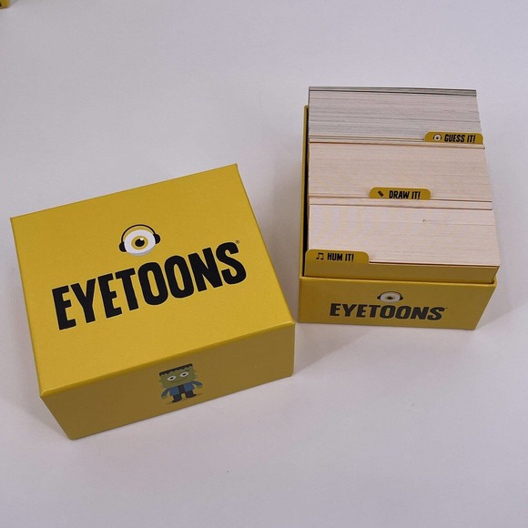 EYETOONS Full Size Board Game Music Song Hum Draw Guess Trivia 2016 Complete - Picture 4 of 12